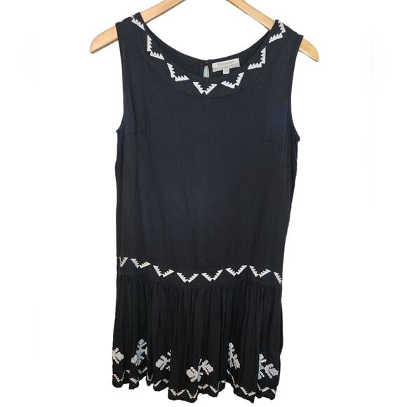 World Market Boho Embroidered tunic or mini dress small/ medium - Picture 1 of 7